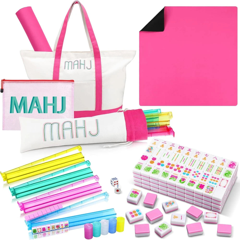 Ceenna American Mahjong Set Pink