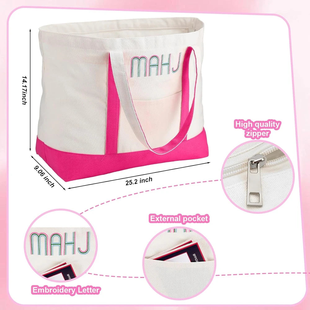Ceenna American Mahjong Set Pink