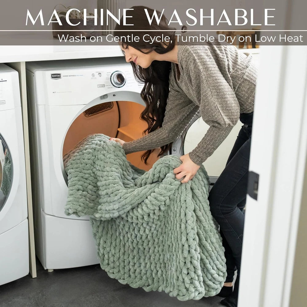 Samiah Luxe Chenille Throw
