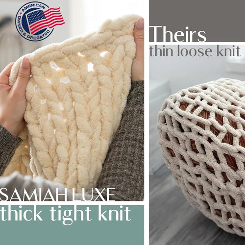 Samiah Luxe Chenille Throw